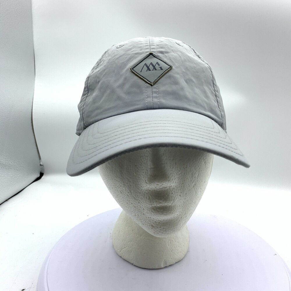 MATTE GREY Golf Hat adjustable strapback one size fits all Gray